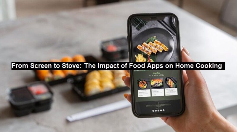 Screen to Stove